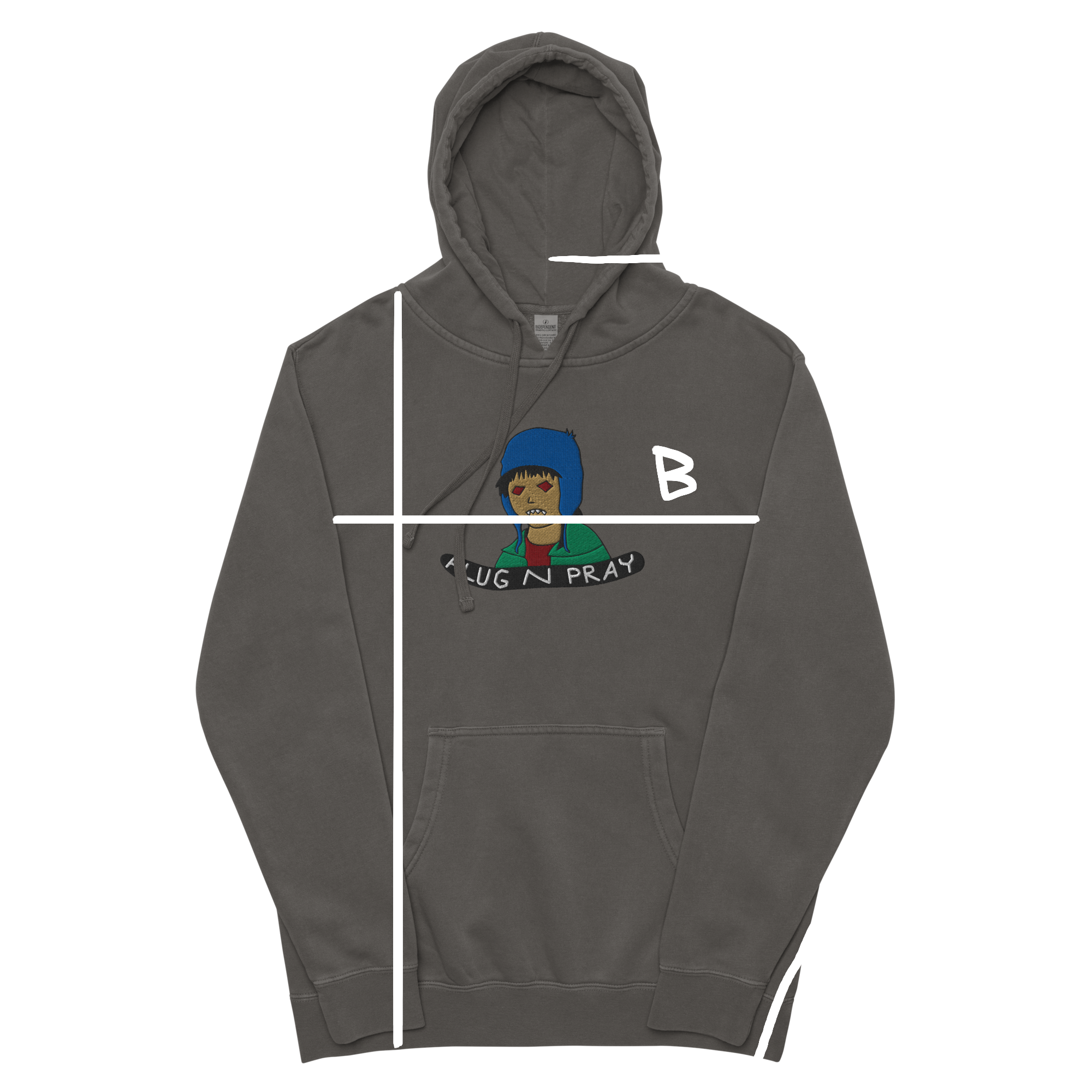 Hoodie Size Measurement Guide